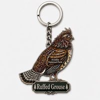 Acadia National Park Pileated Woodpecker Acrylic Keychain