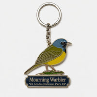 Acadia National Park Songbird Acrylic Keychain