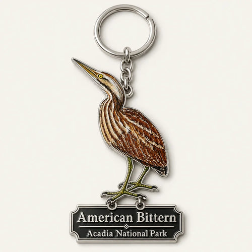 Acadia National Park Wetland & Grassland Birds Acrylic Keychain