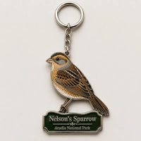 Acadia National Park Wetland & Grassland Birds Acrylic Keychain