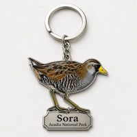 Acadia National Park Wetland & Grassland Birds Acrylic Keychain