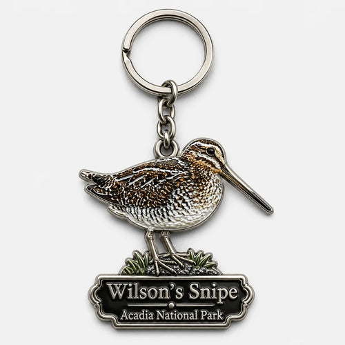 Acadia National Park Wetland & Grassland Birds Acrylic Keychain