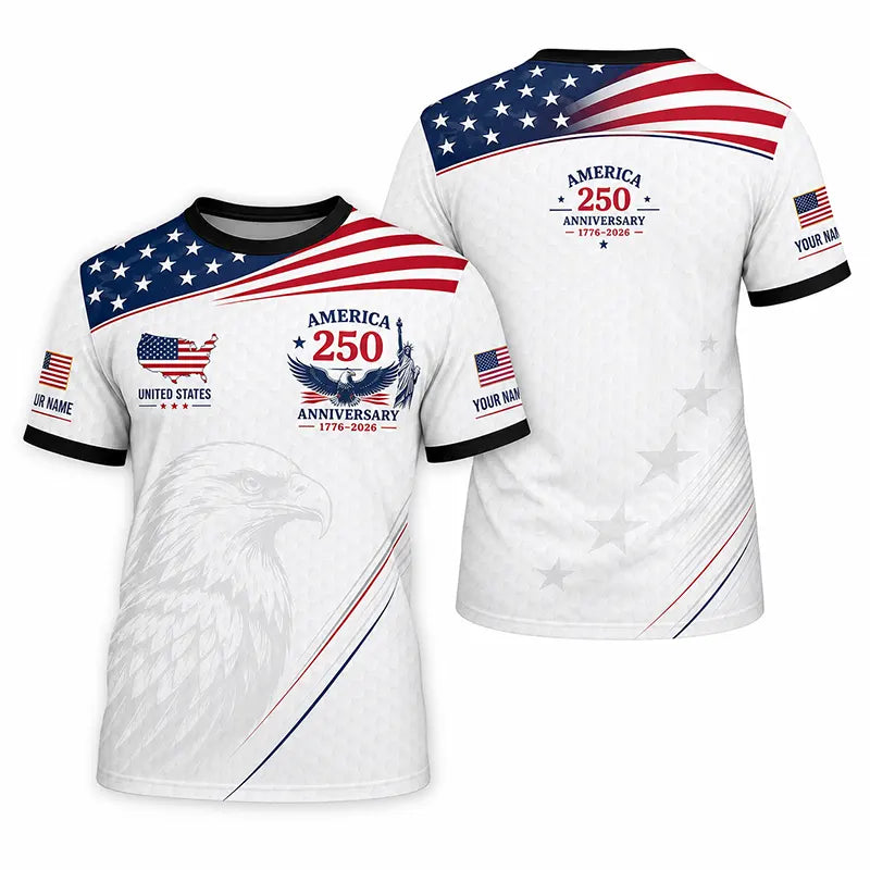 America 250 Anniversary 1776–2026 Patriotic T-Shirt