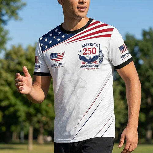 America 250 Anniversary 1776–2026 Patriotic T-Shirt