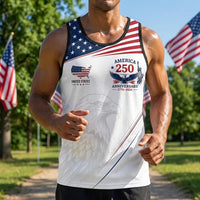 America 250 Anniversary 1776–2026 Patriotic Tank Top