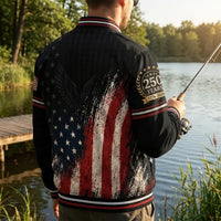 America 250 Patriotic Eagle Bomber Jacket