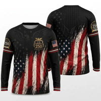 America 250 Patriotic Eagle Long Sleeve Shirt