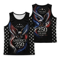 America 250 Years Patriotic Eagle Tank Top