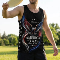 America 250 Years Patriotic Eagle Tank Top