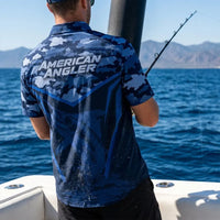 American Angler Bluewater Strike Force Hawaiian Shirt