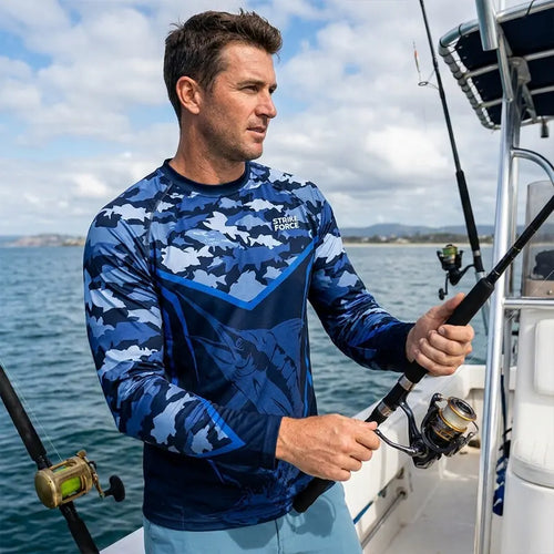 American Angler Bluewater Strike Force Long Sleeve Shirt