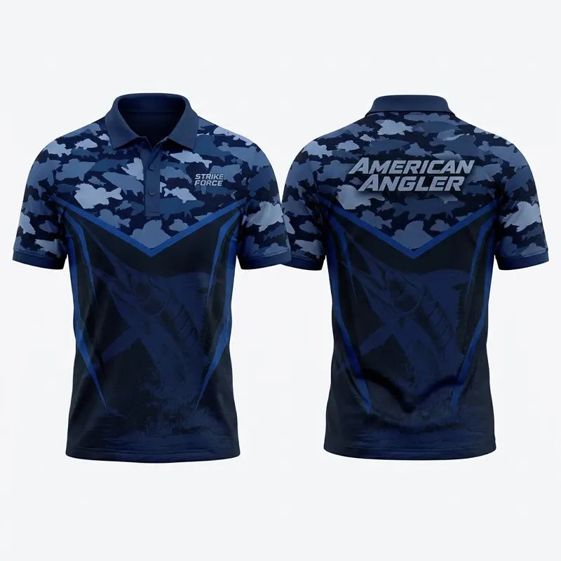 American Angler Bluewater Strike Force Polo Shirt