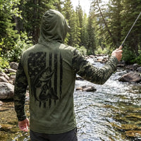 American Angler Freedom Camo Hoodie