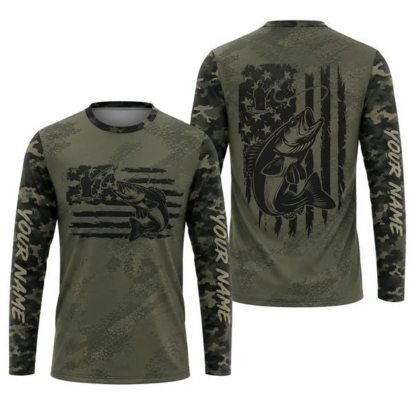 American Angler Freedom Camo Long Sleeve Shirt