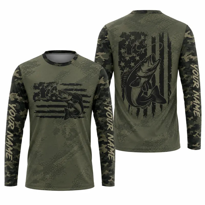 American Angler Freedom Camo Long Sleeve Shirt