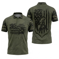 American Angler Freedom Camo Polo Shirt