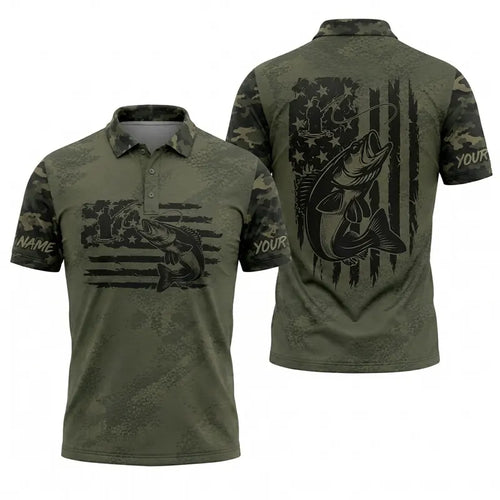 American Angler Freedom Camo Polo Shirt