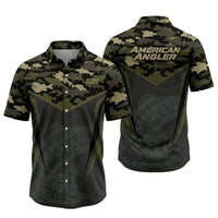 American Angler Strike Force Hawaiian Shirt