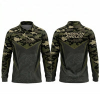 American Angler Strike Force Polo Long Sleeve Shirt