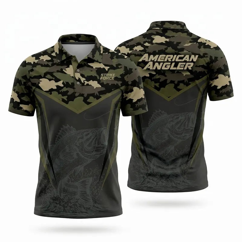 American Angler Strike Force Polo Shirt