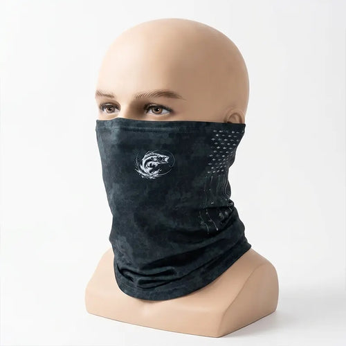 American Flag Fishing Enthusiast Neck Gaiter