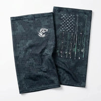 American Flag Fishing Enthusiast Neck Gaiter