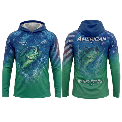 American Waters Run Deep Fishing Apparel