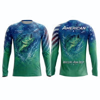 American Waters Run Deep Fishing Apparel