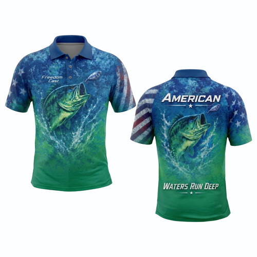 American Waters Run Deep Fishing Apparel