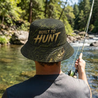 Apex Angler Built To Hunt Fishing Bucket Hat