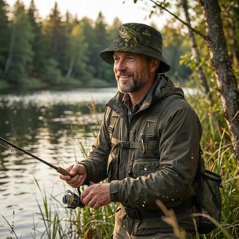 Apex Angler Built To Hunt Fishing Bucket Hat 2026