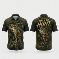 Apex Angler Built To Hunt Fishing Hawaiian Shirt