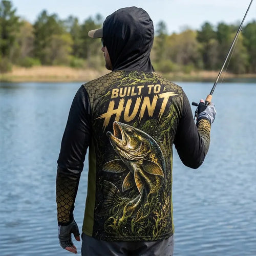 Apex Angler Built To Hunt Fishing Hoodie