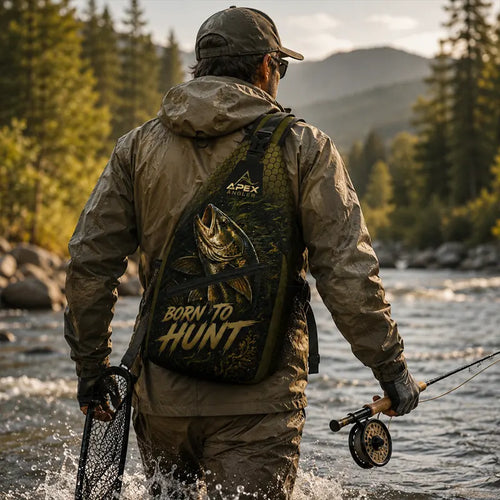 Apex Angler Built To Hunt Fishing Sling Bag