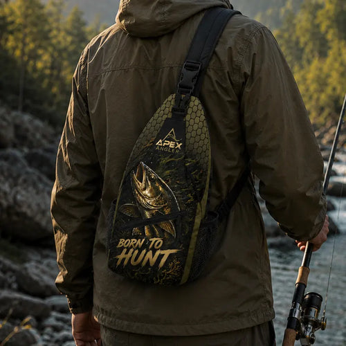 Apex Angler Built To Hunt Fishing Sling Bag