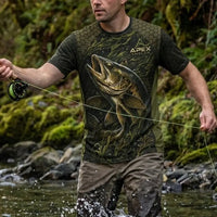 Apex Angler Built To Hunt Fishing T-Shirt