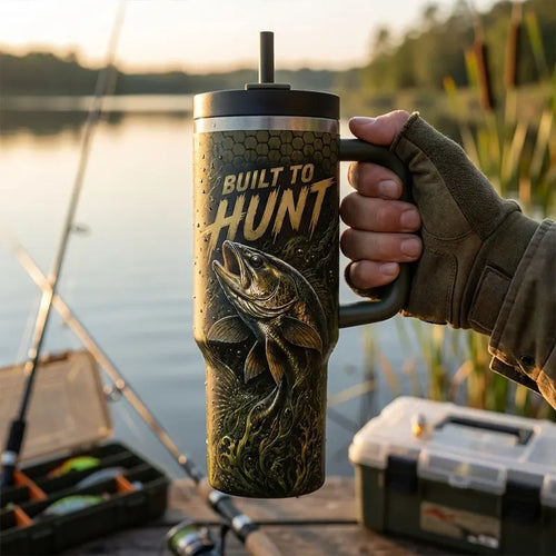Apex Angler Built To Hunt Fishing Tumbler