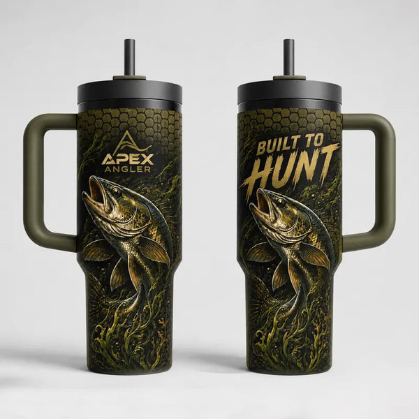 Apex Angler Built To Hunt Fishing Tumbler