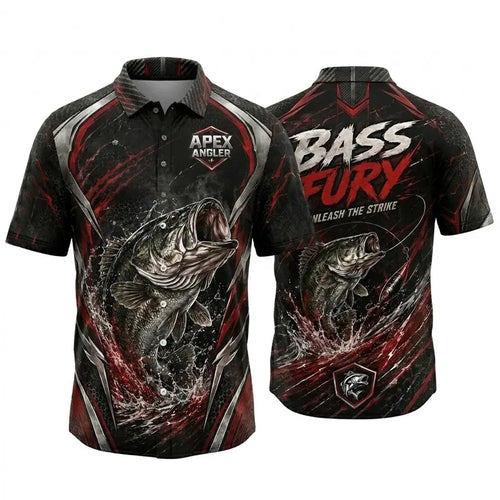 Bass Fury Apex Angler Fishing Apparel