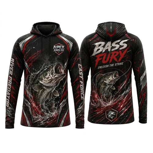 Bass Fury Apex Angler Fishing Apparel
