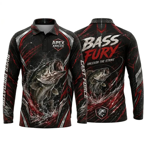 Bass Fury Apex Angler Fishing Apparel