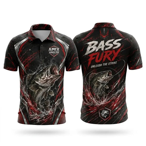 Bass Fury Apex Angler Fishing Apparel