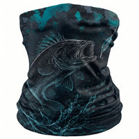 Bass Hunter Water Warrior Fishing Neck Gaiter