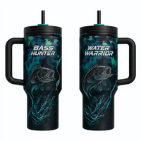 Bass Hunter Water Warrior Fishing Tumbler