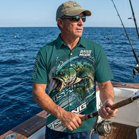 Bass Mode Chase The Bite Fishing Hawaiian Shirt