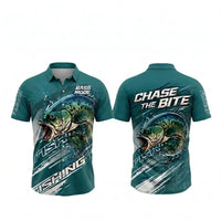 Bass Mode Chase The Bite Fishing Hawaiian Shirt