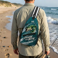 Bass Mode Chase The Bite Fishing Sling Bag
