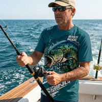 Bass Mode Chase The Bite Fishing T-Shirt