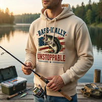Bass-ically Unstoppable Fishing Hoodie