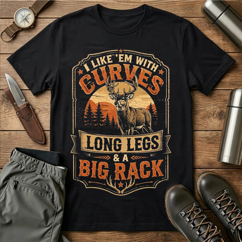 Big Rack Buck Funny Hunting T-Shirt